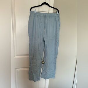 Zara Women's Light Blue Straight Leg Pants